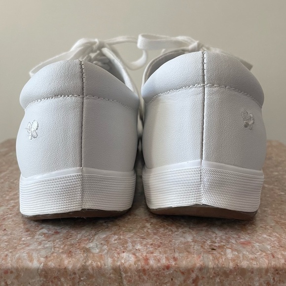 Grasshoppers Ortholite White Tennis Shoes Lace Up Size 7.5 Wide - Picture 8 of 11